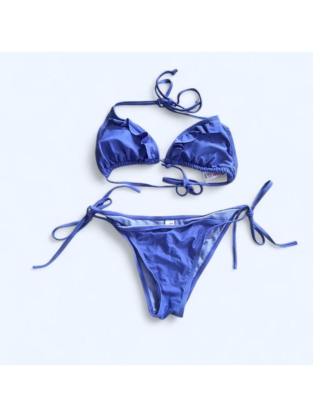 Lili Pink purple bikini set Size Medium bottom Top 32B